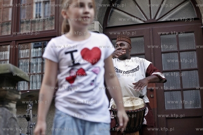 Gdansk. Swieto ul. Mariackiej.
Koncert Wedrujacy czyli...