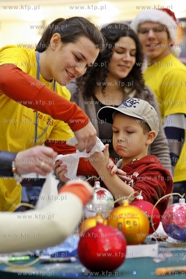 Gdansk. Galeria Baltycka. Wydarzenie charytatywne pt.Gwiazdy...