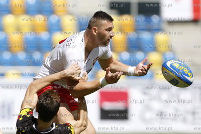 Gdynia. Mistrzostwa Europy w Rugby 7. Mecz Polska -...