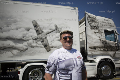 Pruszcz Gdański. Zlot pojazdów ciężarowych NAFRI...