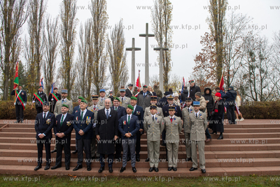 Wojskowy Cmentarz Francuski w Gdańsku. Uroczystości...