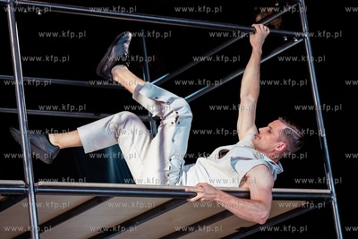 Gdańsk, Teatr Wybrzeże. Malarnia. Próba medialna...