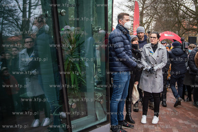 Otwarcie kompleksu palmiarni w Parku Oliwskim. Nz....