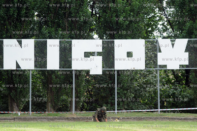 Westerplatte, Gdansk. Saperzy Marynarki Wojennej poszukuja...
