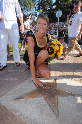 Wladyslawowo, Cetniewo. X Edycja Alei Gwiazd Sportu....