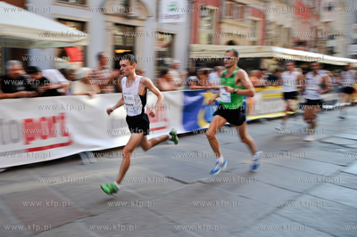 Gdansk. Dlugi Targ. Jarmark Dominikanski. 18 Bieg Dominika....