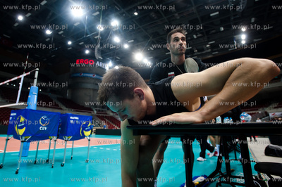 Gdansk. Ergo Arena. Trening reprezentacji Polski w...