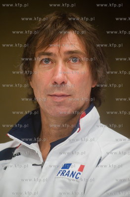 Gdansk. Hotel Mercure. Konferencja prasowa poprzedzajaca...