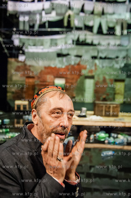 Gdansk. Teatr Wybrzeze. Proba medialna spektaktu pt....