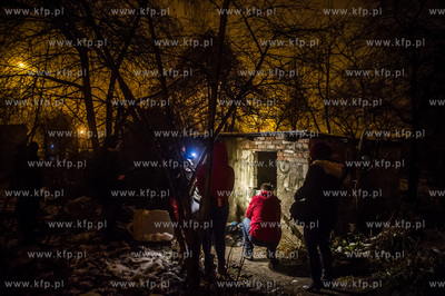 Gdansk. Prowadzone na terenie miasta liczenie osob...