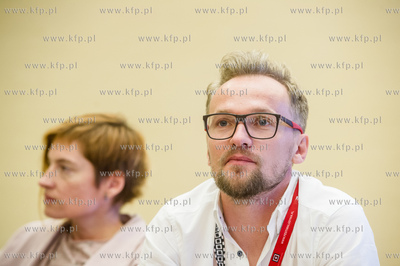 Gdynia. Festiwal Filmow w Gdyni. Konferencja z tworcami...