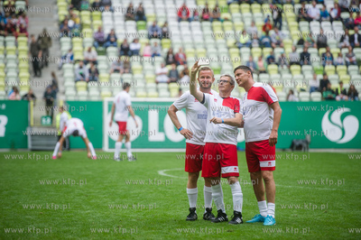 Energa Stadion Gdańsk. Charytatywny mecz piłkarski...