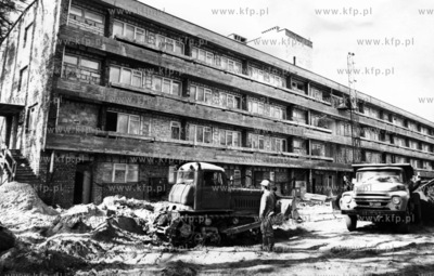 Budowa Domu Spokojnej Starosci na ul. Polanski w Gdansku...