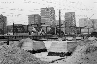 Budowa przystanku skm w Gdansku Zabiance. 
10.09.1975
2wrzesien75_z.kosycarz_p14
Fot....