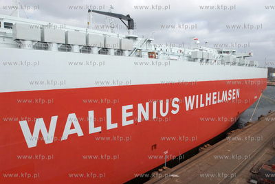 Chrzest samochodowca ro-ro Tarifa zbudowanego przez...