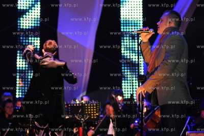 Gdansk. Targ Weglowy. Gdanskie Widowisko Nocy Swietojanskiej....