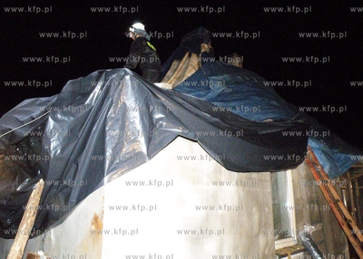 W Malachinie, gm. Czersk, traba powietrzna i wichura...