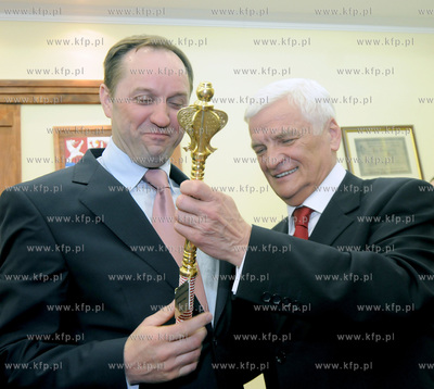 Sesja Sejmiku Wojewodztwa Pomorskiego. Podczas obrad...