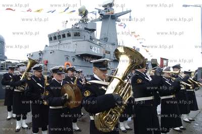 Ustka  W porcie morskim w Ustce odbyla sie przysiega...