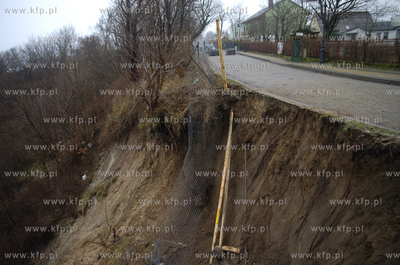 Jaroslawiec Zawalil sie nadmorski klif. Uszkodzenia...