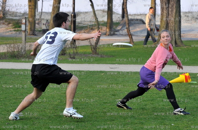Sopot - Park Poludniowy. Trening trojmiejskiej druzyny...