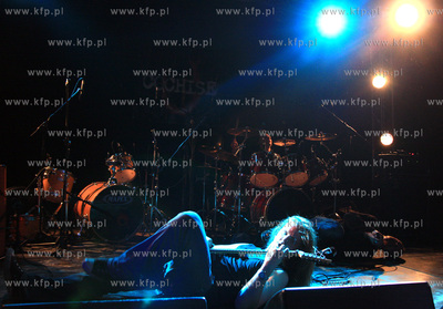 Koncert zespolu Cochise na terenie ogrodu kawiarni...