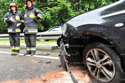 Sopot, ul. Malczewskiego. Wypadek drogowy. Kierowca...