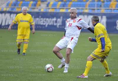 Gdynia. Stadion Miejski. Mecz na 60. urodziny Janusza...