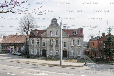 Dom na Trakcie Sw. Wojciecha 201 w Gdansku Oruni. 09.04.2018...