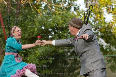 Gdańsk. Festiwal teatrów Ulicznych FETA. Hendrick-Jan...