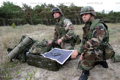 Dzisiaj na poligonie w Ustce w ramach miedzynarodowych...