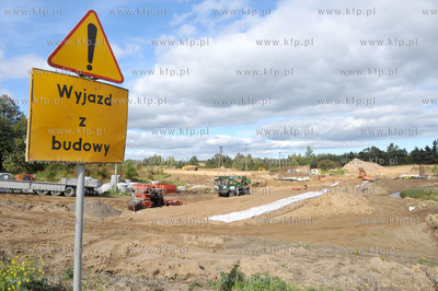 Budowa trasy WZ wzdluz ulicy Kartuskiej na odcinku...