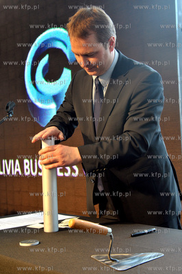 Uroczyste poswiecenie i wmurowanie kamienia wegielnego...