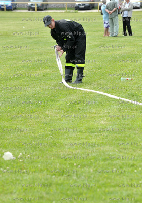 Gminne Zawody Sportowo - Pozarnicze OSP w Leznie. 24.06.2012...