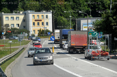 Zukowo. Ul. Koscierska. 18.07.2014 Fot. Maciej Kosycarz...