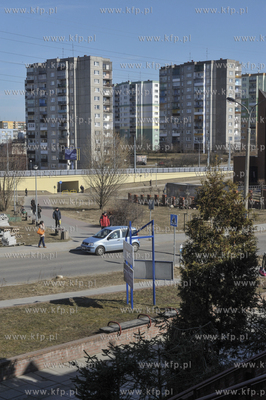 Gdańsk Chełm. Okolice Pasażu Chełmskiego na ul....