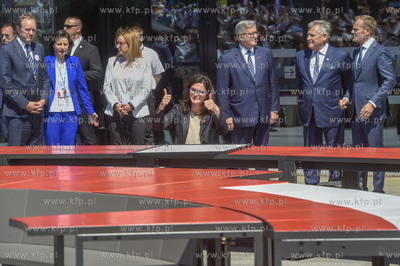 Gdańsk. Święto Wolności i Solidarności. Donald...