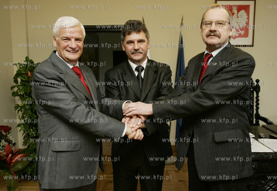 Gdansk. Spotkanie nowego wojewody pomorskiego Romana...