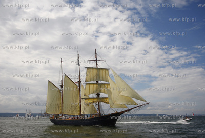 Zatoka Gdanska. Tall Ship Races. Wielka parada. Nz...
