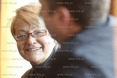 Sopot. Konferencja prasowa Henryki Bochniarz i Jacka...