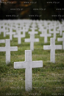 Cmentarz zolnierzy francuskich w Gdansku. 23.10.2012...