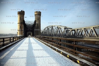 Tczew. Most Lisewski  na dolnej Wisle zbudowany w latach...