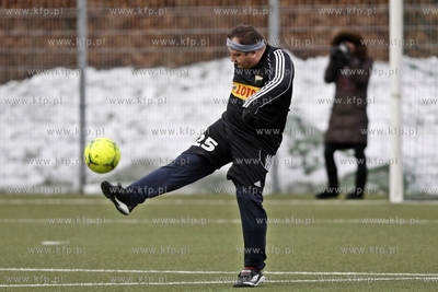 Gdansk. Boisko przy ul. Traugutta.  Sylwestrowy mecz...