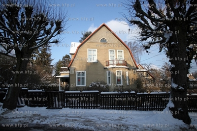 Sopot. Domy przy ul Ignacego Paderewskiego.
14.01.2013
fot....