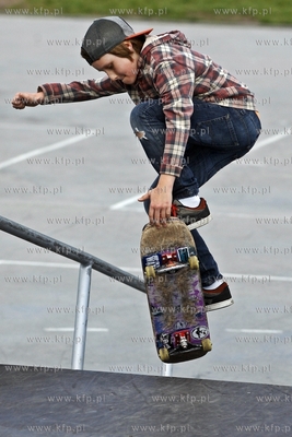 Sopot / Gdansk. Nowo otwarty skatepark przy hali Ergo...