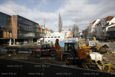 Budowa dworca kolejowego w Sopocie. 24.02.2015 fot....