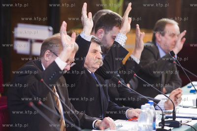 Sesja Rady Miasta Sopotu. Nz. Lesław Orski.
08.02.2016
fot....