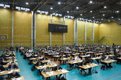 Hala Widowiskowo Sportowa Ergo Arena. Egzamin pisemny...