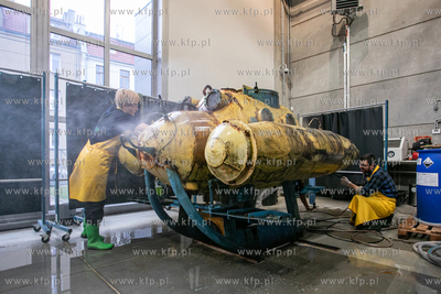 Centrum Konserwacji Wraków Statków w Tczewie. Rozpoczęcie...