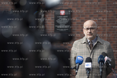 Areszt Śledczy w Gdańsku. Konferencja prasowa dr....